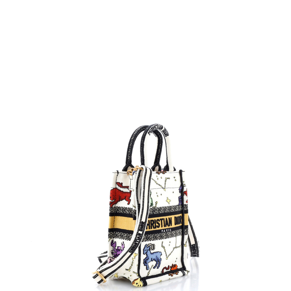 Christian Dior Mini Book Tote Phone Bag Pixel Zodiac … - Gem